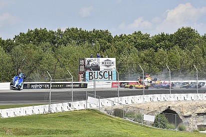 Franchitti, Bourdais not apportioning blame for Pocono wreck