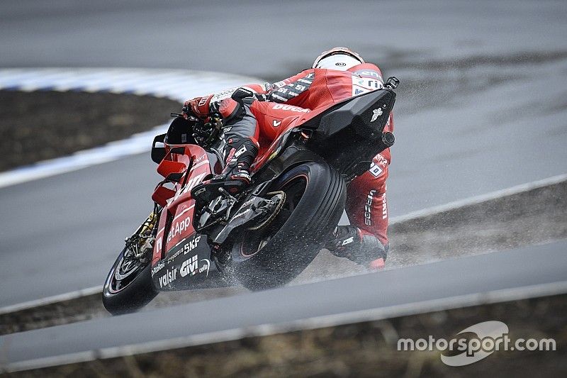 Debutto bagnato per la MotoGP al KymiRing