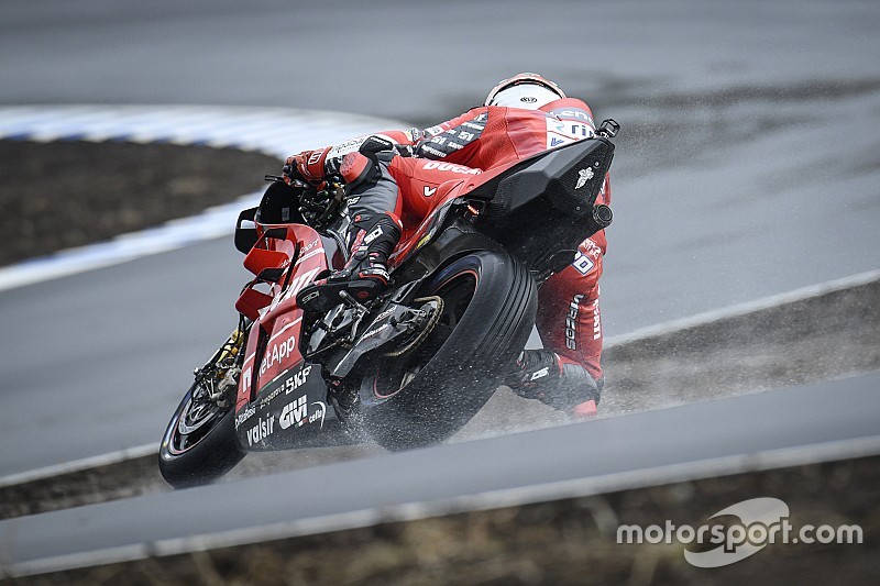 Debutto bagnato per la MotoGP al KymiRing