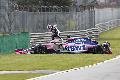Coureurs klagen over regenbanden na nat begin Monza