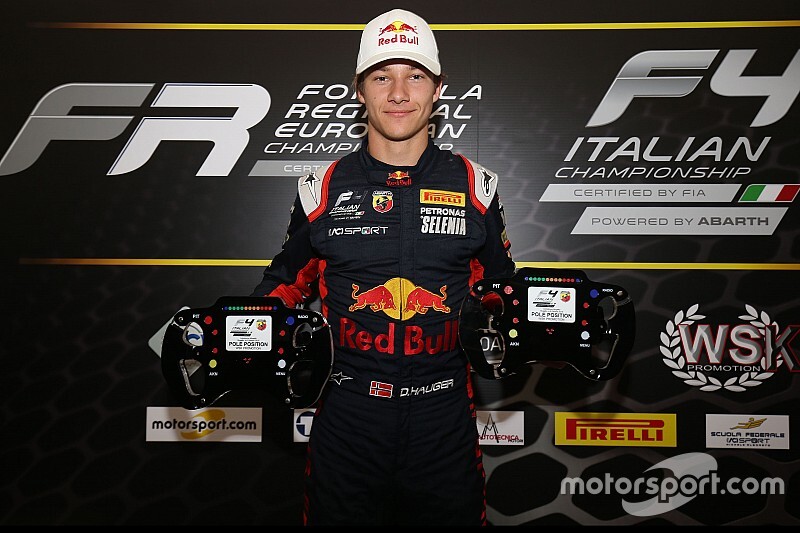 Un protégé de Red Bull titré en F4 Italie