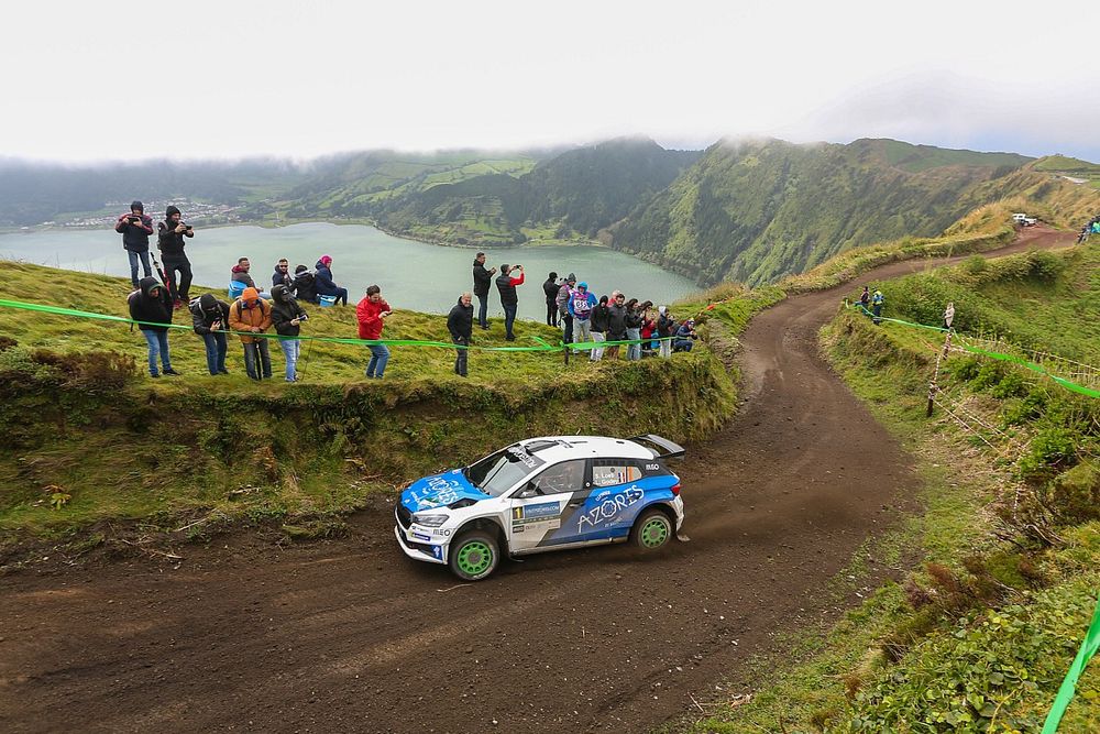 Sebastien Loeb, Laurene Godey, Skoda Fabia RS Rally2