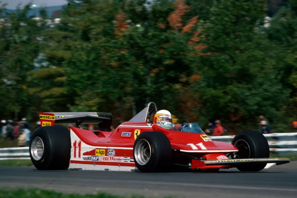 Jody Scheckter, Ferrari 312T4.