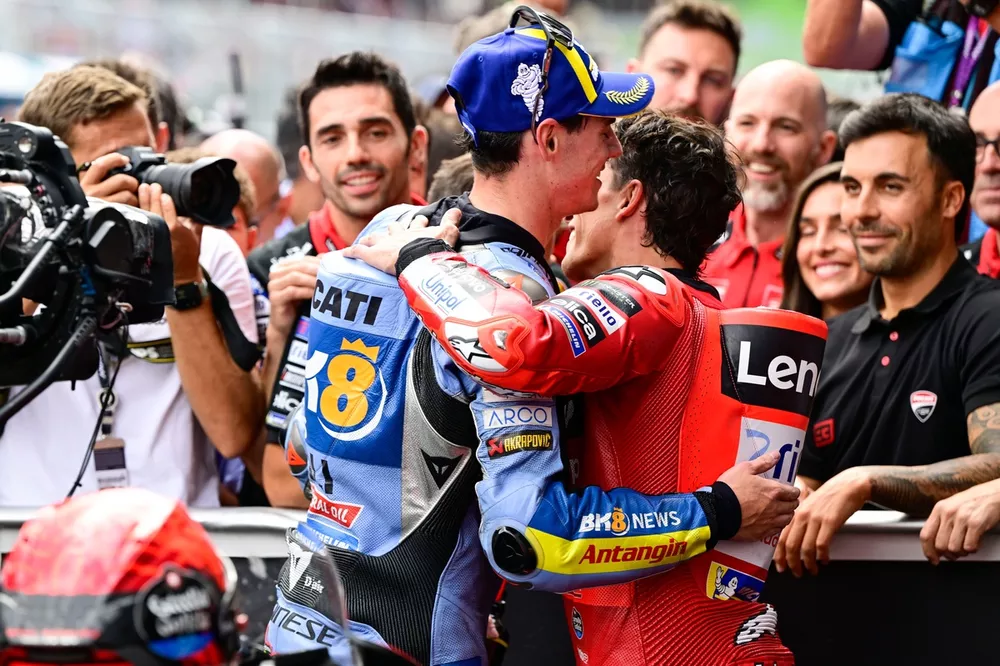 Ferm&iacute;n Aldeguer, Gresini Racing, Marc M&aacute;rquez, Ducati