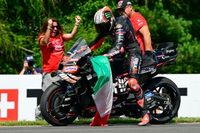 Bezzecchi considera que logró el podio en Brno por "tomar riesgos"