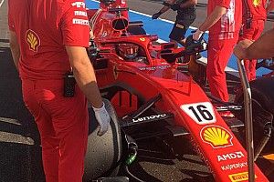 Leclerc ya ejerce de piloto de Ferrari
