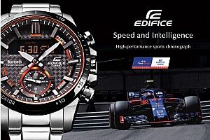 Casio EDIFICE ECB800: Giving new insight to race fans