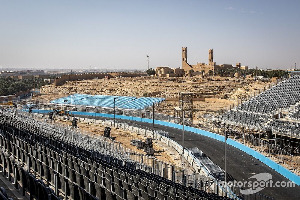 Presentazione del tracciato del ‘Saudia’ Ad Diriyah E-Prix