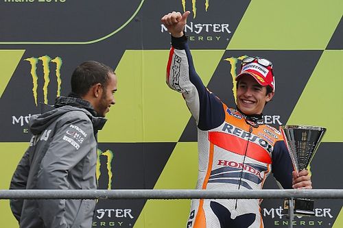 Hamilton y M&aacute;rquez, contra Messi, Nadal y Woods en los Laureus