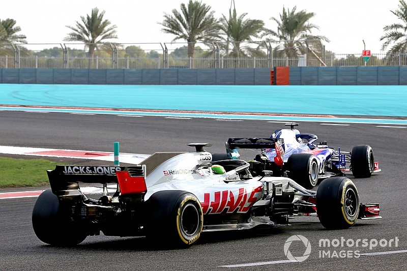 La parrilla virtual de F1 con los tiempos de los test de Pirelli en Abu Dhabi