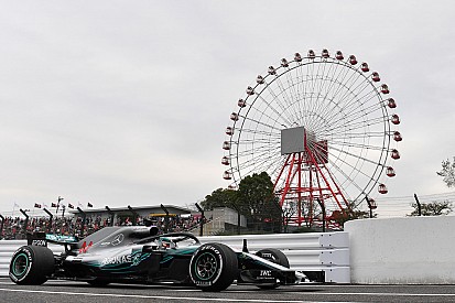 Hamilton lidera el 1-2 de Mercedes en Japón