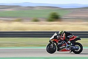 Le moteur Aprilia donne à nouveau des signaux encourageants