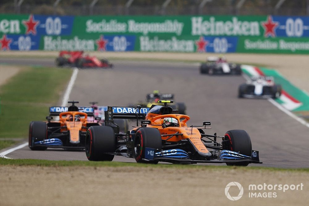 McLaren ‘beperkt de schade’ met dubbele puntenfinish in Imola
