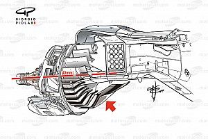 F1 2021: meno carico con tagli a brake duct e diffusore