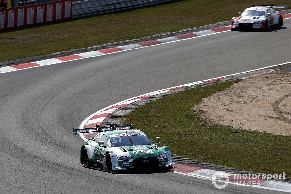 Müller domineert DTM-race Nürburgring, Frijns P5 na duel met Rast