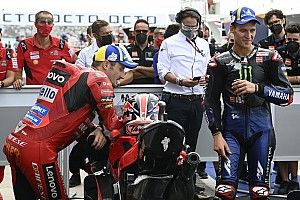 Quartararo: Rodeado por las Ducati debo tomar mis consideraciones