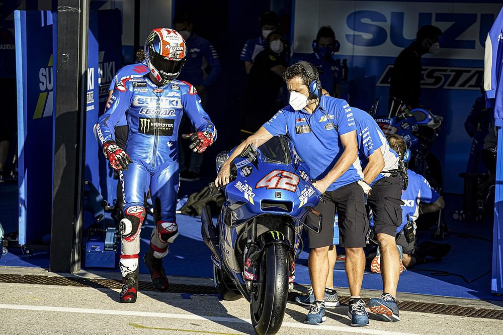 Rins: “Me encuentro bien en Suzuki, si no cambia nada seguiré aquí”