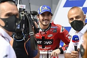 Bagnaia: "Sul bagnato possiamo fare meglio di Fabio"