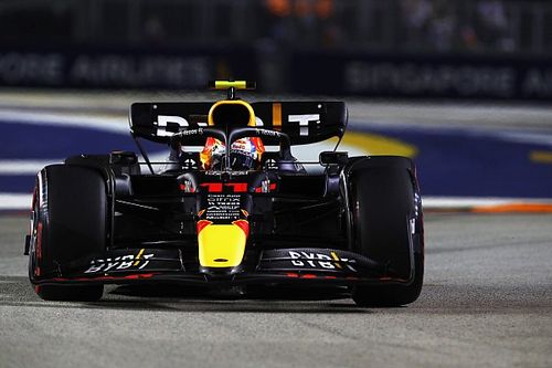 Sergio Pérez explica su difícil viernes en el GP de Singapur F1