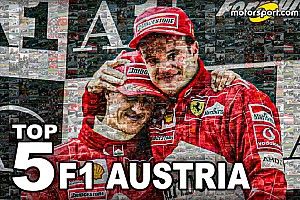 Video | TOP 5 GP d'Austria: I migliori valzer della F1