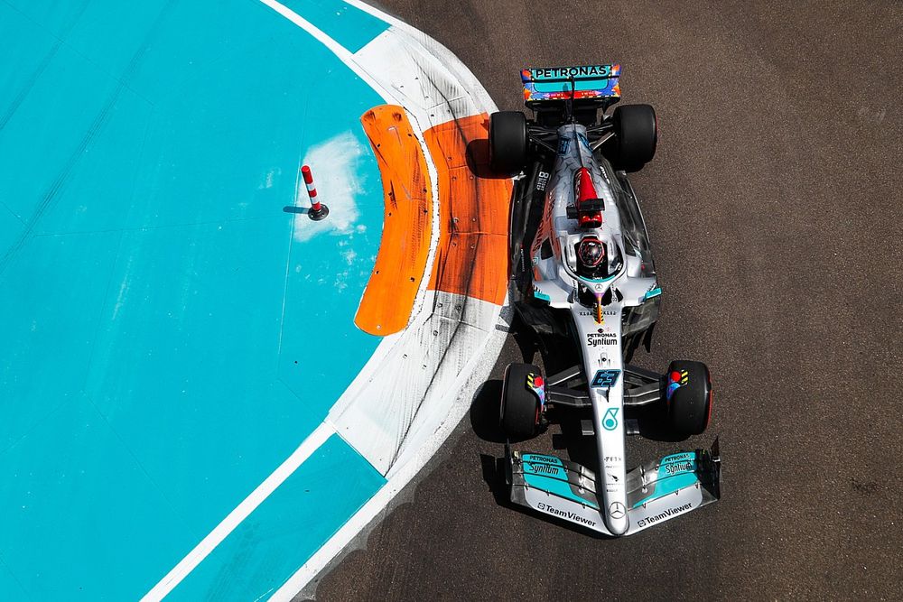 Russell: Mercedes begrijpt vliegende start in Miami niet helemaal