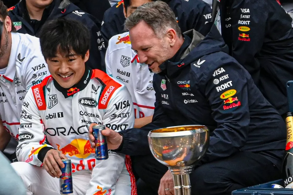 Yuki Tsunoda, Christian Horner
