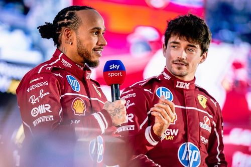 Leclerc, sobre Hamilton: "Ferrari es m&aacute;s grande que un piloto"