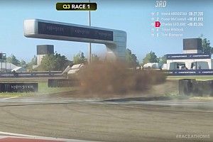 Leclerc no la pasó del todo bien en el World RX Esports