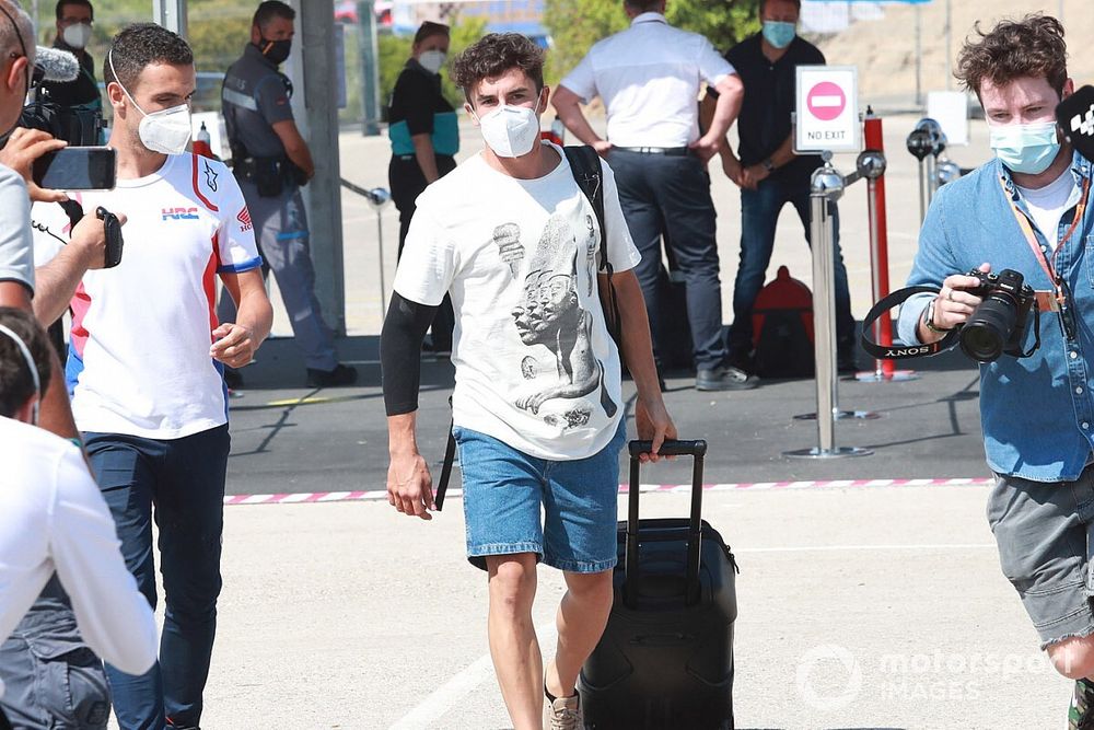Marc Márquez viaja a Qatar para recibir la vacuna contra el coronavirus