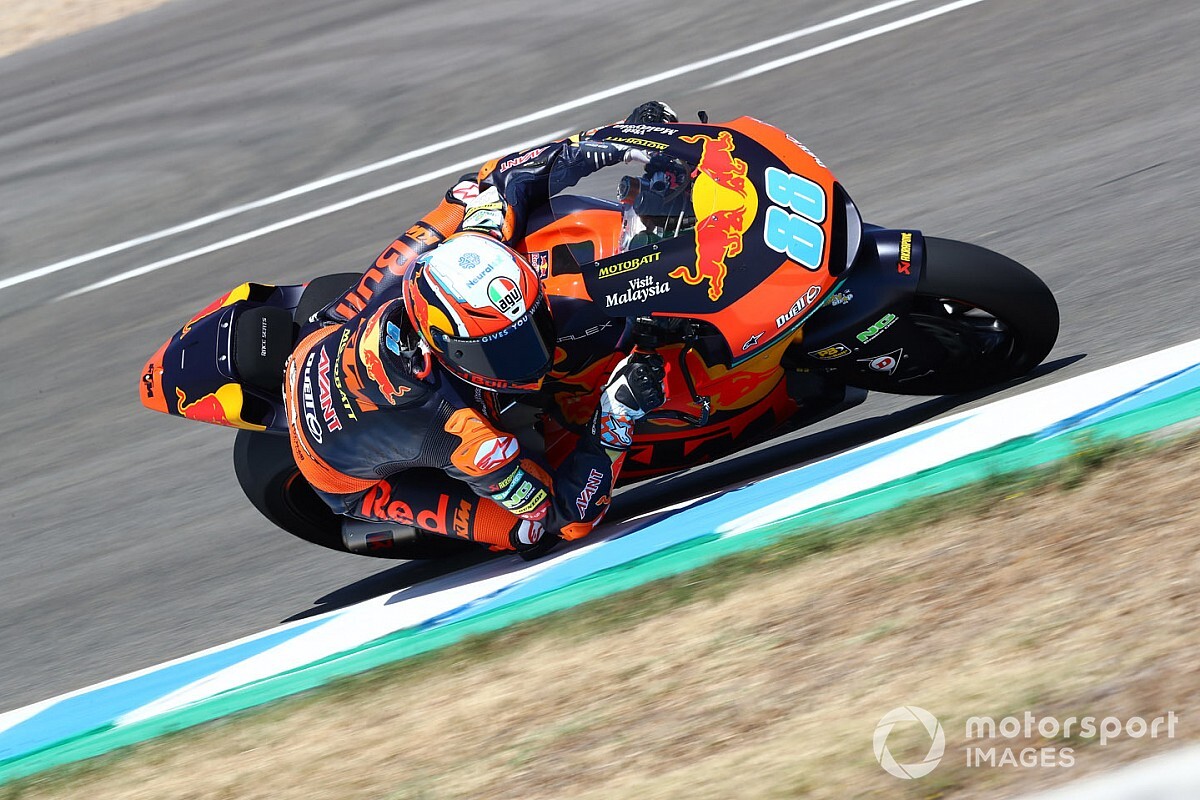 Moto2, Jerez, Qualifiche: prima pole per Martin, quarto Marini