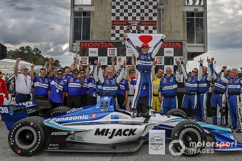 Trotz spätem Ausritt: Barber-Sieg für Takuma Sato