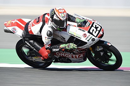 Moto3 Austin: Antonelli snelt naar pole in lastige omstandigheden