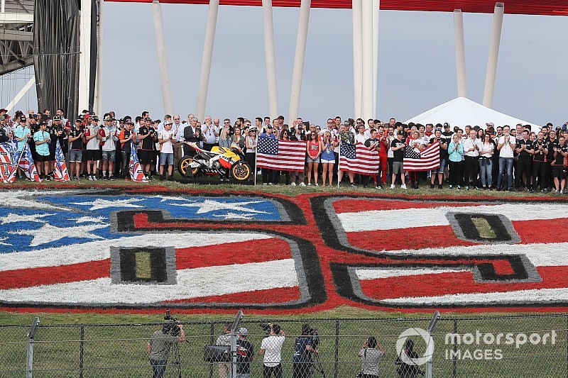 MotoGP retira el #69 de Hayden durante una emotiva ceremonia en Austin