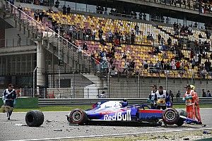 Kecelakaan di FP3, Albon absen kualifikasi