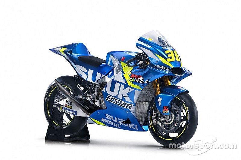 Sem muitas mudanças, Suzuki revela pintura para moto de 2019