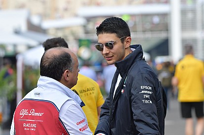 Ocon, Abu Dhabi'de Renault aracını sürmek istiyor