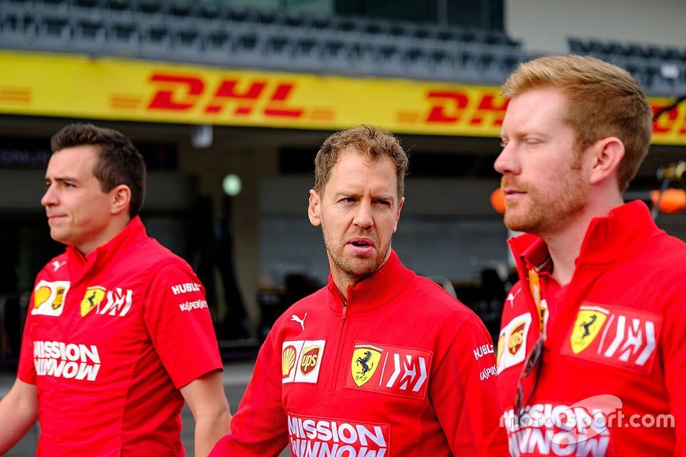 Nem feszült a légkör a Ferrarinál, Vettel motivált