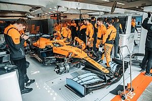 McLaren: la MCL35 è in pista a Barcellona per il filming day
