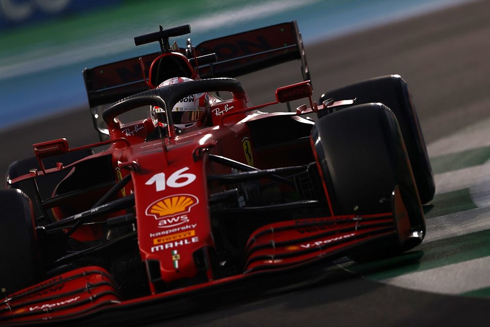 Leclerc a conquis le virage 22 lors de son meilleur tour en Q3