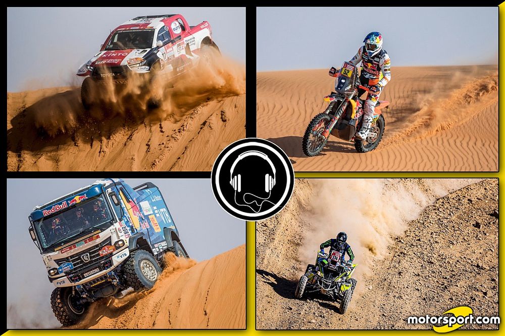 Podcast Dakar | Tappa 9: Moto incerte, Toyota replica ad Audi