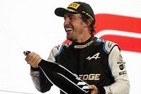 Alonso tras su podio: preguntaba al final sí Pérez me alcanzaría o no