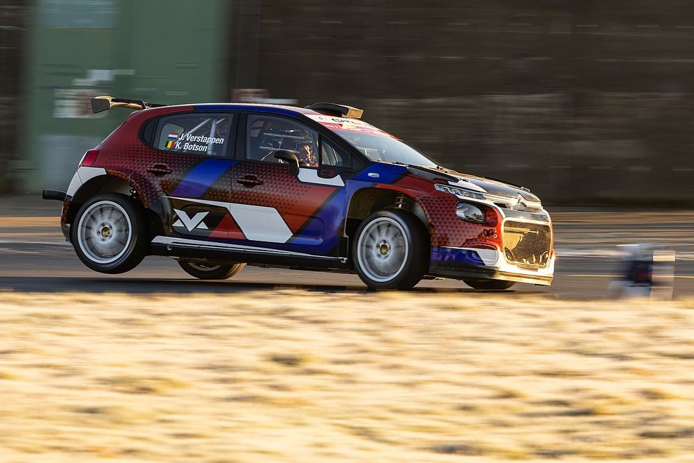 Jos Verstappen komt sterk voor de dag bij debuut in Haspengouw Rally