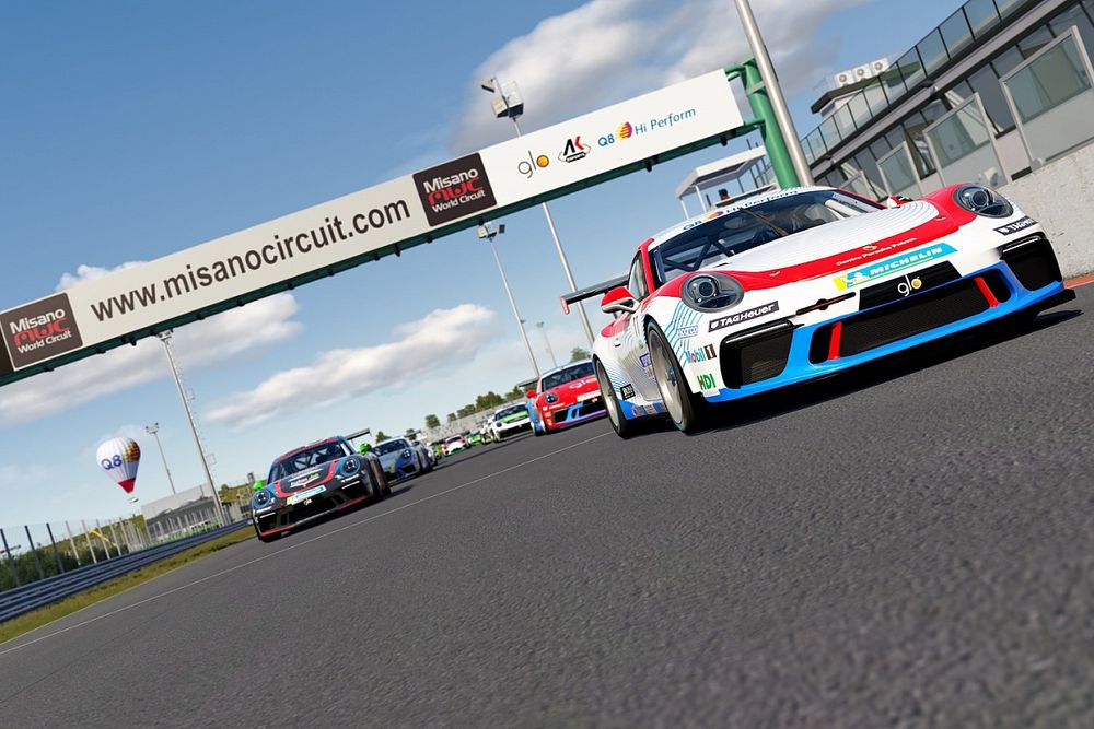 Porsche Esports Carrera Cup Italia: Caglioni e Battistella conquistano Misano