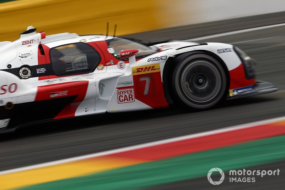 #7 Toyota Gazoo Racing Toyota GR010 - Hybrid: Mike Conway, Kamui Kobayashi, Jose Maria Lopez 