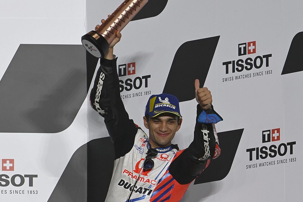 Martin dedicates first MotoGP podium to late Gresini