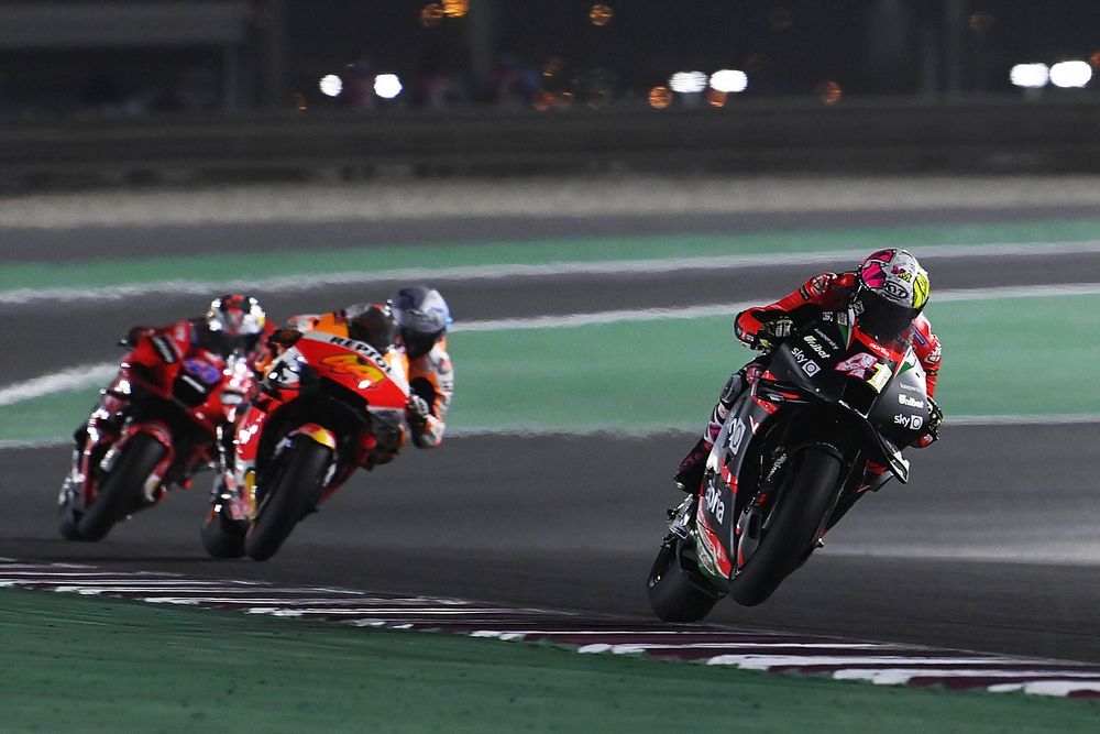 Aprilia proved pre-season form “not a joke” in Qatar MotoGP - Espargaro