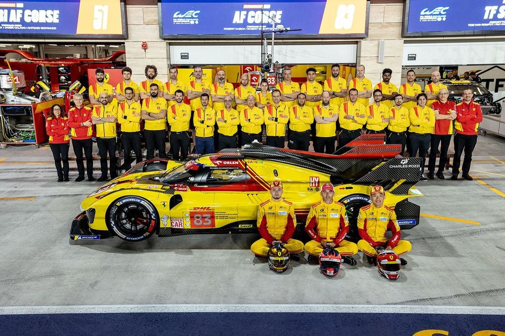 #83 AF Corse Ferrari 499P: Robert Kubica, Robert Shwartzman, Yifei Ye