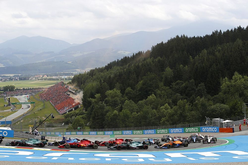 Eight F1 drivers summoned over yellow flag breach after Vettel, Raikkonen crash