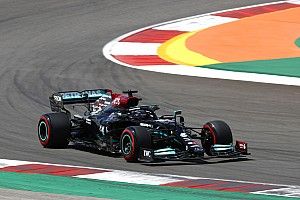 Hamilton cierra el viernes al frente en Portugal y Pérez en top 10