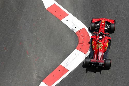 De startopstelling van de Grand Prix van Azerbeidzjan